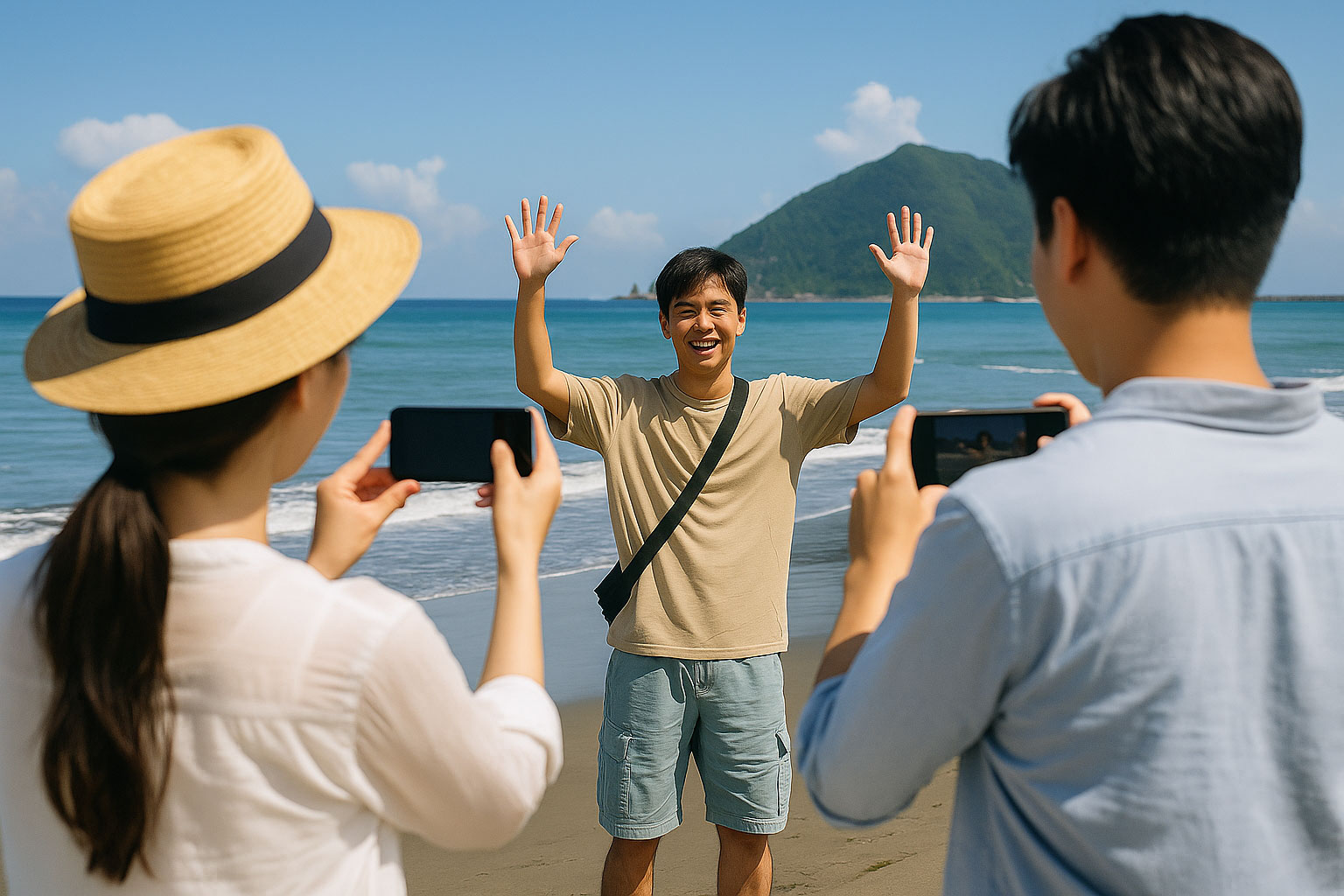 宜蘭外澳沙灘包車一日遊